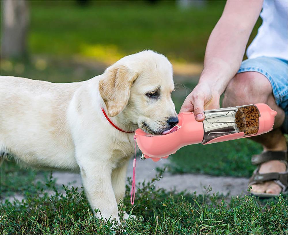 Homegoods - 4in1 Tragbarer Wasserspender für Hunde